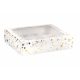 AH - Cupcake boxe for 12 cupcakes with gold stars, 1 piece