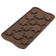 Silikomart - Moule Choco flocons, 15 cavités