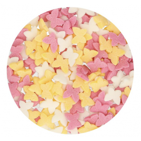 FunCakes - Confetti de sucre papillon, 50g