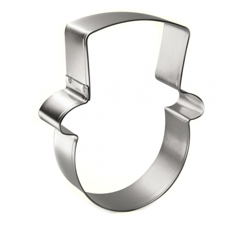 Emporte-pièce - Tête de bonhomme de neige, 9.5 cm