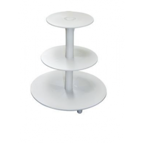 3-Tier Stacked Cake Tower