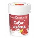 ScrapCooking - Color'arôme Erdbeere/Rosa, 10 g