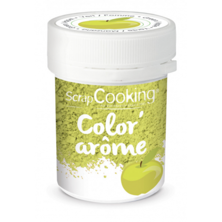 ScrapCooking - Color'arôme Apfel/grün, 10 g