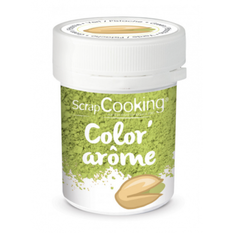 ScrapCooking - Color'arôme powder pistachio/green, 10 g