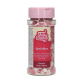 FunCakes - Confetti coeurs rose & blanc, 60 g
