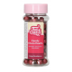 Funcakes - Perles choco rouge bordeaux, 9 mm, 70 g