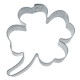Cookie cutter four-leafed clover, 7 cm