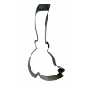 Ausstechform Besen, ca. 12 cm