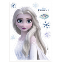 Dekora - Silhouette en azyme, La reine des neiges -  Elsa, 14,8X21cm