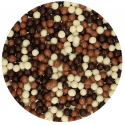 Funcakes - Schoko Medium Knusperperlen Mix, 155 g