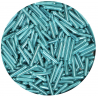 Funcakes - Confettis bâtonnets géants bleu métallisé , 70  g