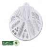 Katy Sue - Moule silicone feuillages d'hiver