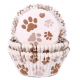 Baking Cups paw, 50 pieces