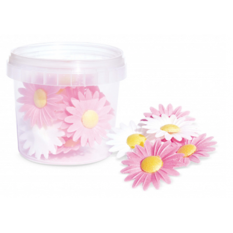 ScrapCooking -  Wafer decoration, 18 daisies