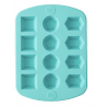 Wilton - Moule en silicone diamants/gemmes, 12 cavités
