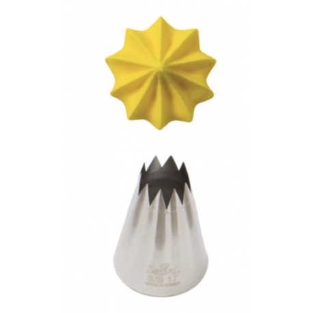 Decorating tip S/S 16 Decora (star)