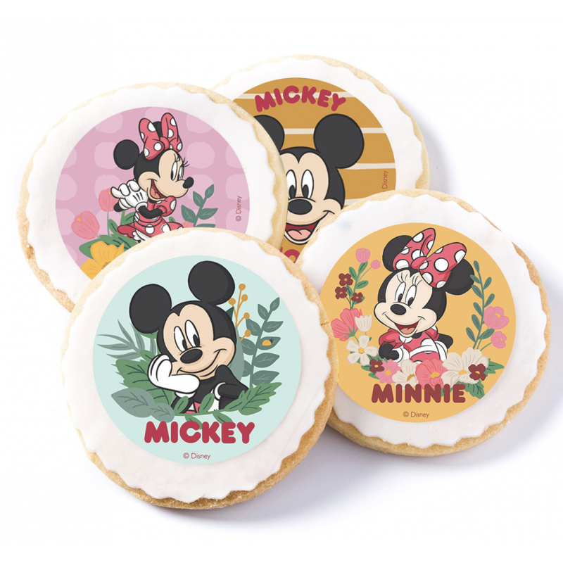 Cake topper Mickey Minnie Happy Birthday Dekora