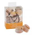Baking Cups Micro size rose gold, 180 pieces
