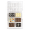 Decora - Form für Schokolade klein Tafel, 8 Vertiefungen