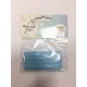 Make a wish - Bâtonnets à glace en acrylique bleu mini, 76 mm, 12 pièces