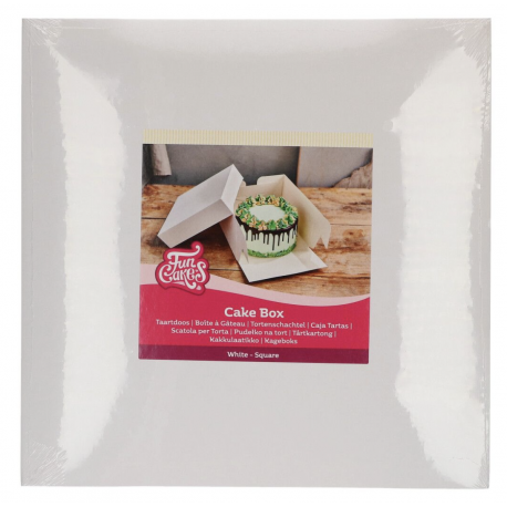 Cake box, 30.4 x 30.4 x 15.2 cm