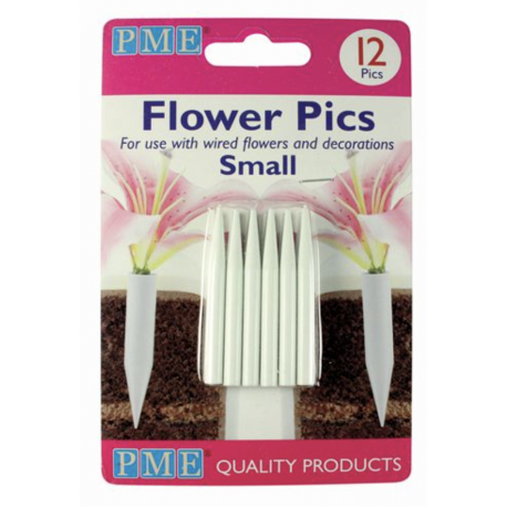 PME - embout pour fleur, petit, 12 pièces