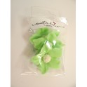 Aneta Dolce - Zuckerblumen Waldreben hellgrün, 4.5 cm, 3 Stück