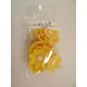 Aneta Dolce - Zuckerblumen Gänseblümchen gelb, 3 cm, 10 pièces