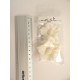 Aneta Dolce -  Fleur de sucre clématite blanc, 4.5 cm, 3 pièces
