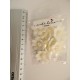 Aneta Dolce -  Fleur de sucre Pâquerettes blanc, 3 cm, 10 pièces