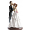 Dekora - Hochzeitstorte topper küssen, 16 cm