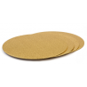 Cake board golden,  36 cm diameter, 3 mm thick