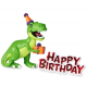 AH - Decoration Dinosaur + Happy Birthday