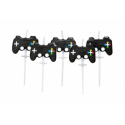 Bougies Gaming, set de 5