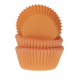 Orange mini Cupcake Cups, 60 pieces
