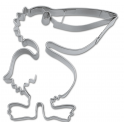 Cookie cutter Pelican (detailed), 8.5 cm