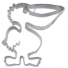 Cookie cutter Pelican (detailed), 8.5 cm
