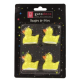 Candles: duckling, set of 4