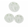 Technicake - Ivy fondant plunger cutters, set of 3