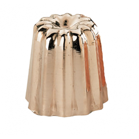 De Buyer - Moule à canelé (cannelé), Ø 4.5 cm, 1 pièce