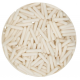 Funcakes - Confettis bâtonnets géants blanc, 70  g