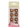 Funcakes Pearls choco bronze, Ø 2 cm