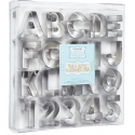 KitchenCraft - Emportes-pièces lettres & chiffres grands, set de 35 pièces