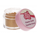 Funcakes - Essbarer Glitzerstaub "classic gold", 2.5 g