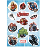Dekora - Sticker de sucre Avengers, 13 pièces