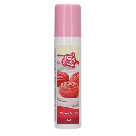 PRO - Funcakes - Spray velours rouge, 100 ml