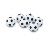 Bougies ballon de football, 6 pièces