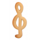 Cookie Cutter clef, 10 cm