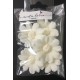 Aneta Dolce - Sugar flower Adonis white, 4 cm, 5 pièces