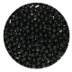 Funcakes - Perles comestibles noir, 7 mm, 80 g